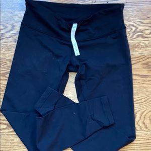 LuLuLemon Wonder Under Black Leggings